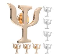 Mikikit 8pezzi Spille da Bavero in Lega Resistente all Ossidazione Decorate Disegni Ispirati alla Psicologia per Abiti da Uomo e Donna Giacche Maglioni e Camicie Disponibili in Colori