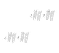 Mikikit 8pezzi Supporto Per Lavastoviglie Kit Di Montaggio e Clip Fissaggio Compatibile Con Vari Modelli Di Elettrodomestici