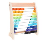 Mikikit Abaco Legno Educativo per e Cognizione Matematica Design Vintage per Sviluppare Abilità e Riconoscimento Dei Colori