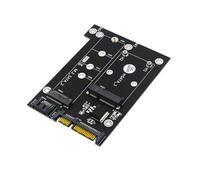 Mikikit Adattatore Msata B-key Convertitore Doppio Collegamento Per Ssd Ngff e Msata Lettore Accessorio Per Computer Senza Driver