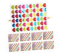 Mikikit Adesivi Decorativi a 35 Pezzi Etichette Colorate per Comportamentali Scrapbooking e Attività Scolastiche