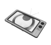 Mikikit Amplificatore Schermo Cellulare Retro Tv in Grigio Tecnologico Ingranditore per Smartphone Riduce Affaticamento Visivo per Film Video e Giochi Compatibile Maggior Parte dei