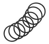 Mikikit Anelli in Gomma per Ciotola Tibetana 7 Pezzi Set, Cuscino Antiscivolo per Strumenti Rituali Buddisti, Tappetino Protettivo per Ciotole Sonore Adatto a Meditazione e Decorazione