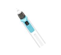 Mikikit Aspiratore Elettrico per Pulitore Nasale con Testine Gourd e Funnel Design Ergonomico e Ricaricabile Via USB per Colore Blu