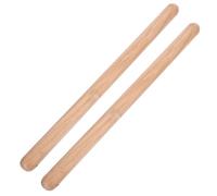 Mikikit Bacchette per Batteria in Legno Khaki per Ragazzo Ragazza e Giovani, Accessori Musicali per Sviluppare Senso del Ritmo e Suonare Jazz Velocemente