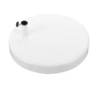 Mikikit Base per Lampada da Rotonda in Bianca Base Stabile e Antiscivolo per Lampade da Scrivania Supporto Resistente per Uso in Camera e Studio