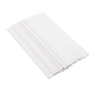 Mikikit Bastoncini di Carta per Lecca-Lecca da 8 100 Pezzi Bastoncini Bianchi per Cake Pops e Dessert Resistenti e Confezionati Singolarmente per Feste e Dolci Fatti in Casa