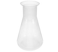 Mikikit Beuta di Plastica Conica da 1000ml per Laboratorio Chimica, Alta Trasparenza e Previene la Perdita di Evaporazione, per Insegnamento e Ricerca Scientifica