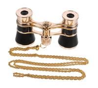 Mikikit Binocolo da Esterno Mini Compatto con Catena Piccolo Binocolo da Teatro Alta Definizione per Concerti Birdwatching e Viaggi Multifunzione per Appassionati Natura e Spettacoli