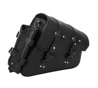 Mikikit Borsa Laterale Destra con Porta e Attrezzi Materiale PU Resistente Chiusura Sgancio Rapido Adatta per Bicicletta e Mountain Bike