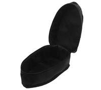 Mikikit Borsa Portatile per Ferro da Stiro a Vapore Nera Scomparti Interni, Custodia Compatta Salvaspazio per Portatile, Organizer da Viaggio per Stiratura e Trasporto Facile