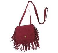 Mikikit Borsa Tracolla Resistente e Non Facile da Deformare Nappine in Pelle Scamosciata come Accessorio Street Bag per per per Ragazze