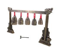 Mikikit Campane Musicali Forma di Drago Campane per Strumenti Percussione Ornamento Tradizionale con Campanelli d Epoca per Decorazioni di Casa