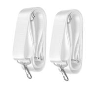 Mikikit Cinghie Regolabili Centrali in Nylon per Rete da Tennis Resistente alle Intemperie Set 2 Pezzi Fibbia per Allineamento Preciso Accessori Multisport per Tennis Pallavolo e