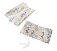 Mikikit Cintura Obi Giapponese da Donna in Jacquard Cuscino Imbottito Integrato Cintura Kimono Larga in Vita per Abito Femminile Accessorio Tradizionale per Decorazione Kimono e Costumi