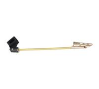 Mikikit Clip per Microfono per Sax in Abs Supporto Circolare 2,5-3,5 Cm, Set 1 Pezzo per Fissaggio Microfono Durante Esibizioni Musicali