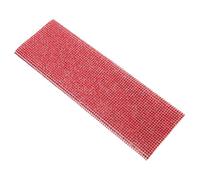 Mikikit Copertura Microfono Rosso e Strass, Coprimicrofono Elegante per Microfoni Wireless Portatili, Protezione Extra per Eventi e Canto