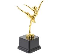 Mikikit Coppa Danza Classica a Forma di Ballerina Piccola Premio di Gara per Studenti Coppa in Plastica Resistente per Concorsi e Eventi Scolastici di Danza