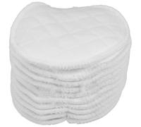 Mikikit Coppette Assorbilatte Riutilizzabili in Cotone 20 Pezzi Coppette Assorbilatte per Perdite Protezione Avanzata Lavabili per Allattamento e Maternità Sottili e Confortevoli per Uso