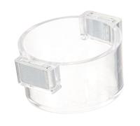 Mikikit Copri Pulsanti Magnetico Trasparente Protezione in Plastica Per Pulsante Emergenza e Arresto Facile Installazione Senza Attrezzi Dimensioni 36x20mm Adatto Per Uso e Industriale