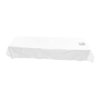 Mikikit Coprilettino in Premium con Foro per Traspirante Centri Estetici Spa e Cliniche Dimensioni Bianco Resistente e Confortevole