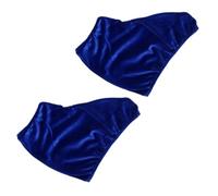 Mikikit Copristivali Protettivi per Pattini da Ghiaccio in Poliestere, M | Blu Navy, Coppia, Elastiche e Resistenti, Adatte a Misure Diverse per Appassionati di Pattinaggio