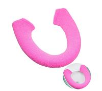 Mikikit Copriwater Imbottitura per Sedile WC Copriwater in Peluche Facile da Installare Adatto a Tutti i Sedili Protezione per Inverno