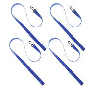Mikikit Corda da Passeggio per 4 Pezzi con Ganci in Nylon e Plastica, Cintura Anti-smarrimento per Asili Nido e Attività All'aperto Sicura e Resistente
