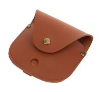 Mikikit Custodia in Pelle e Metallo Per Orologio Da Tasca, Astuccio Portatile Per Campeggio e Escursionismo, Protezione Resistente Per Orologi Da Viaggio