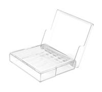 Mikikit Custodia per Siringhe Ospedaliera in Plastica Trasparente Scatola di Stoccaggio Iniettabili Anti-luce per Ambulanze Cliniche e Ospedali