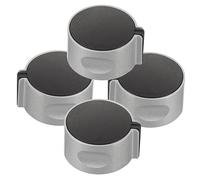 Mikikit di Alte di in 4 Gas Pezzi Manopole per Fornelli Zinco e a Lega Controllo Ricambio Resistente ad Temperature Sostituzione Facile Bruciatore e Forno per Piano Cottura