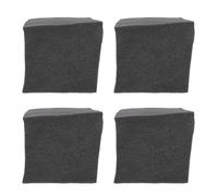 Mikikit Diffusore a Bassa Frequenza in Cotone Poliuretanico 20X20X20 CM Set da 4 Pezzi Blocco Fonoassorbente Adesivo per Isolamento Acustico e Riduzione Rumore in Casa, Ufficio e Studio