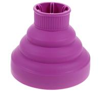 Mikikit Diffusore per Capelli Ricci in Silicone Resistente al Calore Retrattile e Accessorio Leggero e Durevole per Phon Facile da Pulire e Conservare per Uso Domestico e Professionale