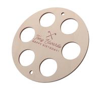 Mikikit Espositore per Palline Golf Supporto Stabile e Decorativo Rotondo per e Arredamento Ufficio
