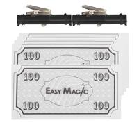 Mikikit Filo Invisibile per Trucchi Magici 2 Pezzi Accessori per Maghi Linea Galleggiante Nera Kit per Illusioni e Levitazioni da Palco e Spettacoli Teatrali