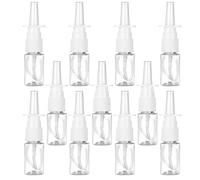 Mikikit Flaconi Spray Nasali da 10ml, Design Compatto e Mini in Pet e Pp, 10 Pezzi Colorati per Viaggi e Utilizzo Esterno