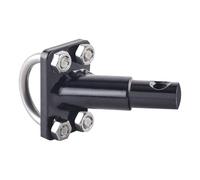 Mikikit Gancio di Traino per Bicicletta con Connettore Rapido Attacco Rimorchio Resistente per e Cani Compatibile con Bici Elettriche e Rimorchi da Carico Struttura Rotante a Bassa