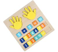 Mikikit Giocattolo Matematica in Legno per Educativo per Cognizione Numerica e Calcolo Sicuro e Durevole per Asilo e Scuola Gioco Didattico per Apprendimento Addizione e Sottrazione