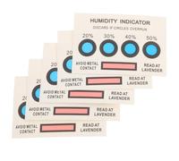 Mikikit Indicatore di Umidità 20 Pezzi per Componenti Elettronici e Pcb 4 Punti Distinti in Carta Assorbente per Monitoraggio in Reale in Casa e Ufficio