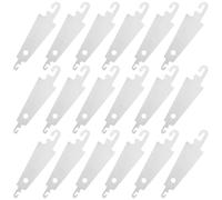 Mikikit Infila Ago in Metallo per Punto Croce 100 Pezzi, Doppio Lato per Aghi a Cruna Larga, Strumento Fai da Te per Cucito Manuale, Accessori Artigianali per Lavori di Cucito Casa e Artigianato