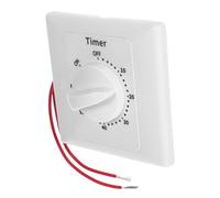 Mikikit Interruttore Timer Meccanico per Timer Digitale per Elettrodomestici Acv Facile da Usare e Sicuro per Ventilatori e Riscaldatori Controllo Programmabile