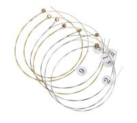 Mikikit Kit 16 Corde in Acciaio per Lira Arpa Parti di Ricambio Accessori per Lira Suono Breve e Commovente per Musicisti