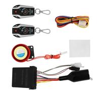 Mikikit Kit Allarme per Moto Telecomando e Avviamento a Distanza 12v, Dispositivo Antifurto Resistente alle Intemperie in Plastica Funzione Blocco e Sblocco Automatico