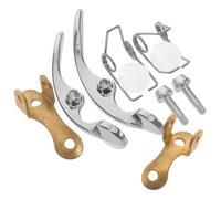 Mikikit Kit di Riparazione Compatibilità e Stabilità Tappi in Plastico per Tromba Viti e Base in Metallo per Musicisti Tromba