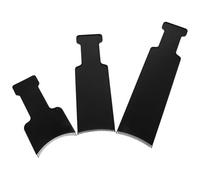 Mikikit Kit Evidenziazione Chioma 3 Pezzi Palette per Mèches Nera Piccola, Media e Grande, Tavoletta per Colorazione Professionale Parrucchiere, Strumento Portatile per Riflessi Precisi