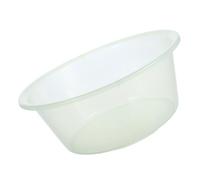 Mikikit Lavabo di lavaggio del piede trasparente vaschetta per il lavaggio dei biberon secchio di plastica secchio per il bagno pentole per lavare i piatti nel lavandino pp Verde chiaro