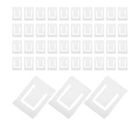 Mikikit Limitatori di Cerniera per Ante di Mobili 90 Gradi in Plastica Resistente Set da 50 Pezzi Clip di Restrizione Angolo per Protezione Porte Armadietti Cucina e Bagno Facile