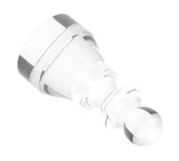 Mikikit Marcatore Vincente Trasparente in Acrilico per Ruota e Poker Pillar Stabile per Tracciare Progresso del Gioco Facile da Assemblare e Smontare Adatto Giocatori Adulti