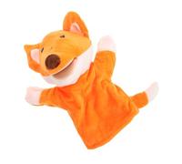 Mikikit Marionetta Mano Volpe Morbido Peluche Interattivo per Burattino Animale per e Giochi Educativi Peluche Animali per Adulti