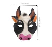 Mikikit Maschera Halloween in Lattice Realistica per Cosplay e Feste in Maschera Design Distintivo e Spaventoso Leggera e Riutilizzabile per Adulti